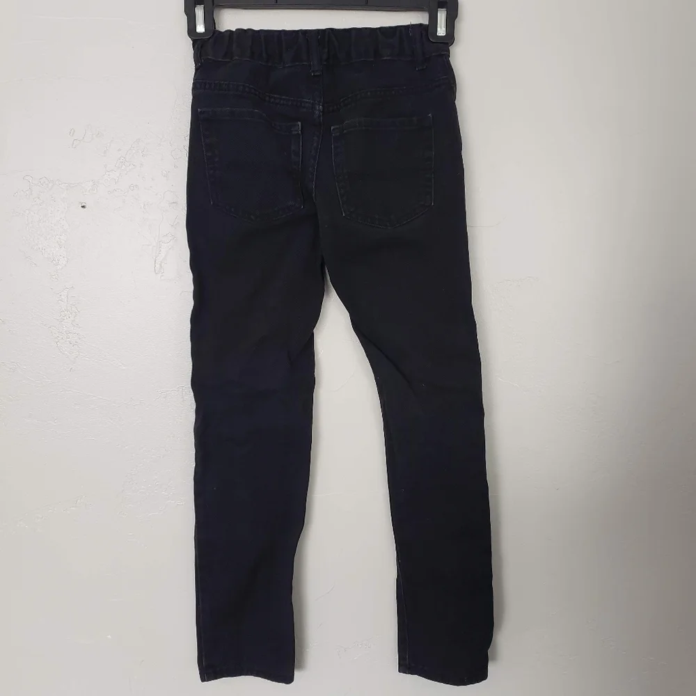 The Children's Place Black Skinny Jeans Boys 8 Adjustable Waist